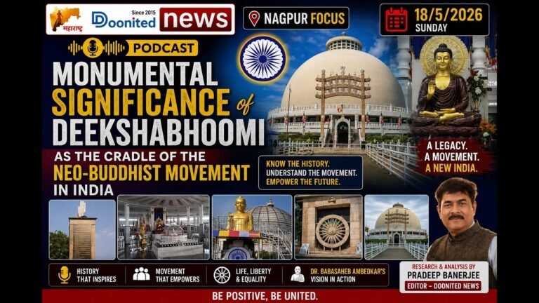 Deekshabhoomi in Nagpur is not just a monument Deekshabhoomi in Nagpur is not just a monument