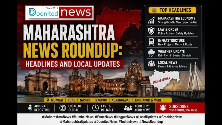 Maharashtra, Vidarbha and Nagpur Daily News Roundup