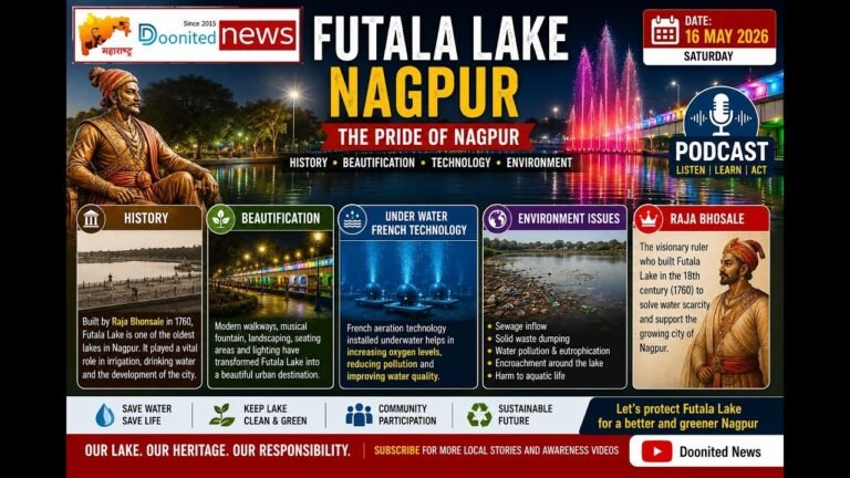 Futala Lake is one of Nagpur’s most iconic and historic landmarks,