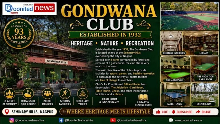 Gondwana Club Nagpur | Heritage, Recreation & Scenic Beauty Since 1932 Gondwana Club Nagpur | Heritage, Recreation & Scenic Beauty Since 1932