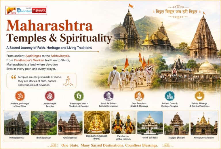 Maharashtra Temples and Spirituality: A Sacred Journey Through Faith, History and Living Traditions Maharashtra Temples and Spirituality: A Sacred Journey Through Faith, History and Living Traditions